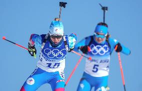 (BEIJING2022)CHINA-ZHANGJIAKOU-OLYMPIC WINTER GAMES-BIATHLON-WOMEN'S 12.5KM MASS START (CN)