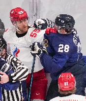 (BEIJING2022)CHINA-BEIJING-OLYMPIC WINTER GAMES-ICE HOCKEY-MEN'S GOLD MEDAL GAME-FIN VS ROC (CN)