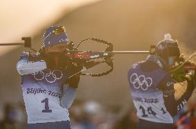 (BEIJING2022)CHINA-ZHANGJIAKOU-OLYMPIC WINTER GAMES-BIATHLON-MEN'S 15KM MASS START (CN)