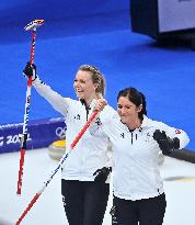 (BEIJING 2022)CHINA-BEIJING-OLYMPIC WINTER GAMES-CURLING-WOMEN'S SEMIFINAL-SWE vs GBR(CN)