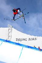 (BEIJING2022)CHINA-ZHANGJIAKOU-OLYMPIC WINTER GAMES-FREESTYLE SKIING-MEN'S FREESKI HALFPIPE-FINAL(CN)