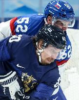 (BEIJING2022)CHINA-BEIJING-OLYMPIC WINTER GAMES-ICE HOCKEY-MAN'S PLAY-OFF SEMIFINAL-FIN VS SVK (CN)