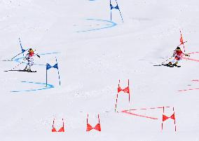 (BEIJING2022)CHINA-BEIJING-OLYMPIC WINTER GAMES-ALPINE SKIING-MIXED TEAM PARALLEL-FINAL(CN)