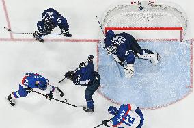 (BEIJING2022)CHINA-BEIJING-OLYMPIC WINTER GAMES-ICE HOCKEY-MAN'S PLAY-OFF SEMIFINAL-FIN VS SVK (CN)