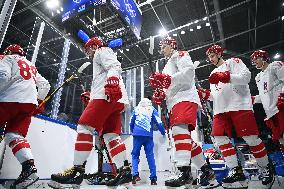 (BEIJING2022)CHINA-BEIJING-OLYMPIC WINTER GAMES-ICE HOCKEY-MEN'S GOLD MEDAL GAME-FIN VS ROC (CN)