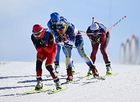 (XHTP)(BEIJING2022)CHINA-ZHANGJIAKOU-OLYMPIC WINTER GAMES-CROSS-COUNTRY SKIING-WOMEN'S 30KM MASS START FREE (CN)