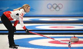 (BEIJING2022)CHINA-BEIJING-OLYMPIC WINTER GAMES-CURLING-WOMEN'S BRONZE MEDAL GAME-SWE VS SUI (CN)