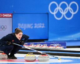 (BEIJING2022)CHINA-BEIJING-OLYMPIC WINTER GAMES-CURLING-WOMEN'S BRONZE MEDAL GAME-SWE VS SUI (CN)