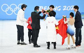 (BEIJING2022)CHINA-BEIJING-OLYMPIC WINTER GAMES-FIGURE SKATING-PAIR SKATING-FREE SKATING (CN)