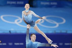 (BEIJING2022)CHINA-BEIJING-OLYMPIC WINTER GAMES-FIGURE SKATING-PAIR SKATING-FREE SKATING (CN)