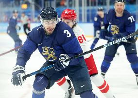 (BEIJING2022)CHINA-BEIJING-OLYMPIC WINTER GAMES-ICE HOCKEY-MEN'S GOLD MEDAL GAME-FIN VS ROC (CN)