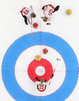 (BEIJING2022)CHINA-BEIJING-OLYMPIC WINTER GAMES-CURLING-WOMEN'S BRONZE MEDAL GAME-SWE VS SUI (CN)