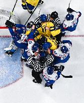 (BEIJING2022)CHINA-BEIJING-OLYMPIC WINTER GAMES-ICE HOCKEY-MAN'S BRONZE MEDAL GAME -SWE VS SVK(CN)