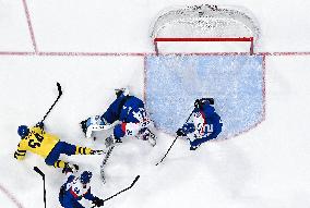 (BEIJING2022)CHINA-BEIJING-OLYMPIC WINTER GAMES-ICE HOCKEY-MAN'S BRONZE MEDAL GAME -SWE VS SVK(CN)