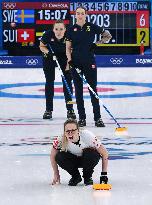 (BEIJING2022)CHINA-BEIJING-OLYMPIC WINTER GAMES-CURLING-WOMEN'S BRONZE MEDAL GAME-SWE VS SUI (CN)