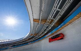 (XHTP)(BEIJING2022)CHINA-BEIJING-OLYMPIC WINTER GAMES-BOBSLEIGH-4-MEN-HEAT(CN)