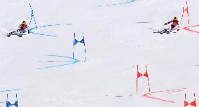 (BEIJING2022)CHINA-BEIJING-OLYMPIC WINTER GAMES-ALPINE SKIING-MIXED TEAM PARALLEL-FINAL(CN)