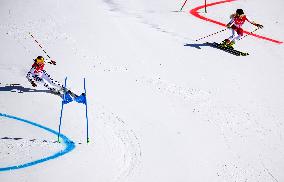 (BEIJING2022)CHINA-BEIJING-OLYMPIC WINTER GAMES-ALPINE SKIING-MIXED TEAM PARALLEL-FINAL(CN)