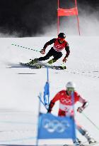 (BEIJING2022)CHINA-BEIJING-OLYMPIC WINTER GAMES-ALPINE SKIING-MIXED TEAM PARALLEL-1/8FINAL (CN)