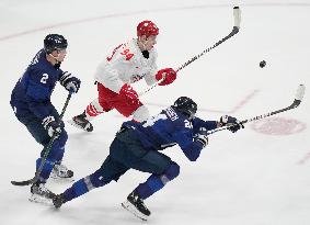 (XHTP)(BEIJING2022)CHINA-BEIJING-OLYMPIC WINTER GAMES-ICE HOCKEY-MEN'S GOLD MEDAL GAME-FIN VS ROC (CN)