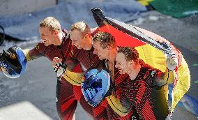 (XHTP)(BEIJING2022)CHINA-BEIJING-OLYMPIC WINTER GAMES-BOBSLEIGH-4-MEN-HEAT(CN)