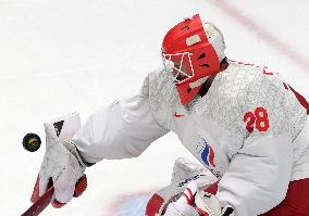 (BEIJING2022)CHINA-BEIJING-OLYMPIC WINTER GAMES-ICE HOCKEY-MEN'S GOLD MEDAL GAME-FIN VS ROC (CN)