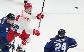 (BEIJING2022)CHINA-BEIJING-OLYMPIC WINTER GAMES-ICE HOCKEY-MEN'S GOLD MEDAL GAME-FIN VS ROC (CN)