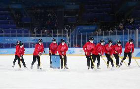 (BEIJING2022)CHINA-BEIJING-OLYMPIC WINTER GAMES-ICE HOCKEY-MEN'S GOLD MEDAL GAME-FIN VS ROC (CN)