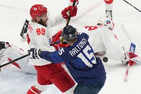 (BEIJING2022)CHINA-BEIJING-OLYMPIC WINTER GAMES-ICE HOCKEY-MEN'S GOLD MEDAL GAME-FIN VS ROC (CN)