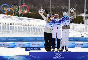 (BEIJING2022)CHINA-ZHANGJIAKOU-OLYMPIC WINTER GAMES-CROSS-COUNTRY SKIING-WOMEN'S 30KM MASS START FREE (CN)