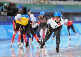 (BEIJING2022)CHINA-BEIJING-OLYMPIC WINTER GAMES-SPEED SKATING-MEN'S MASS START (CN)