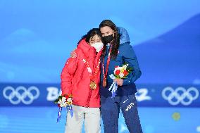 (BEIJING2022)CHINA-BEIJING-OLYMPIC WINTER GAMES-AWARDING CEREMONY-SPEED SKATING-WOMEN'S 1,000M