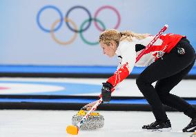 (BEIJING 2022)CHINA-BEIJING-OLYMPIC WINTER GAMES-CURLING-WOMEN'S SEMIFINAL-JPN vs SUI(CN)