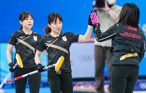 (BEIJING 2022)CHINA-BEIJING-OLYMPIC WINTER GAMES-CURLING-WOMEN'S SEMIFINAL-JPN vs SUI(CN)