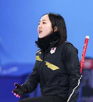 (BEIJING2022)CHINA-BEIJING-OLYMPIC WINTER GAMES-CURLING-WOMEN'S GOLD MEDAL GAME-JPN VS GBR(CN)