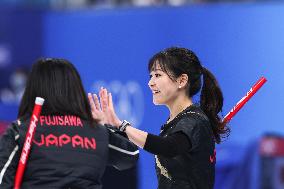 (XHTP)(BEIJING2022)CHINA-BEIJING-OLYMPIC WINTER GAMES-CURLING-WOMEN'S GOLD MEDAL GAME-JPN VS GBR(CN)