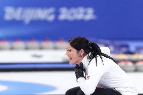 (XHTP)(BEIJING2022)CHINA-BEIJING-OLYMPIC WINTER GAMES-CURLING-WOMEN'S GOLD MEDAL GAME-JPN VS GBR(CN)