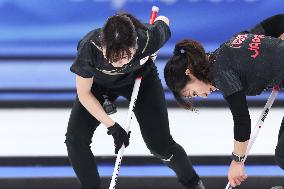 (BEIJING2022)CHINA-BEIJING-OLYMPIC WINTER GAMES-CURLING-WOMEN'S GOLD MEDAL GAME-JPN VS GBR(CN)