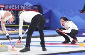 (BEIJING2022)CHINA-BEIJING-OLYMPIC WINTER GAMES-CURLING-WOMEN'S GOLD MEDAL GAME-JPN VS GBR(CN)