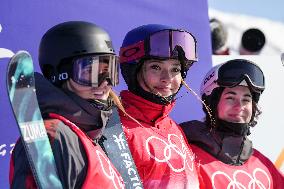 (BEIJING2022)CHINA-ZHANGJIAKOU-OLYMPIC WINTER GAMES-FREESTYLE SKIING-WOMEN'S FREESKI HALFPIPE-FINAL (CN)