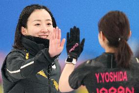 (BEIJING2022)CHINA-BEIJING-OLYMPIC WINTER GAMES-CURLING-WOMEN'S GOLD MEDAL GAME-JPN VS GBR(CN)