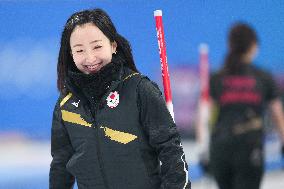 (BEIJING2022)CHINA-BEIJING-OLYMPIC WINTER GAMES-CURLING-WOMEN'S GOLD MEDAL GAME-JPN VS GBR(CN)
