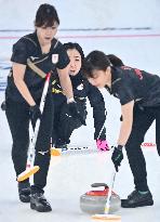 (BEIJING2022)CHINA-BEIJING-OLYMPIC WINTER GAMES-CURLING-WOMEN'S GOLD MEDAL GAME-JPN VS GBR(CN)