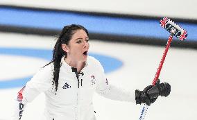 (BEIJING2022)CHINA-BEIJING-OLYMPIC WINTER GAMES-CURLING-WOMEN'S GOLD MEDAL GAME-JPN VS GBR(CN)