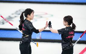 (BEIJING2022)CHINA-BEIJING-OLYMPIC WINTER GAMES-CURLING-WOMEN'S GOLD MEDAL GAME-JPN VS GBR(CN)