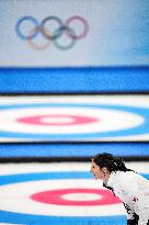 (BEIJING2022)CHINA-BEIJING-OLYMPIC WINTER GAMES-CURLING-WOMEN'S GOLD MEDAL GAME-JPN VS GBR(CN)