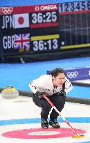 (BEIJING2022)CHINA-BEIJING-OLYMPIC WINTER GAMES-CURLING-WOMEN'S GOLD MEDAL GAME-JPN VS GBR(CN)