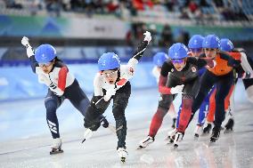 (XHTP)(BEIJING2022)CHINA-BEIJING-OLYMPIC WINTER GAMES-SPEED SKATING-WOMEN'S MASS START (CN)