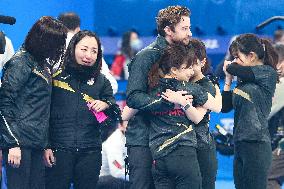 (BEIJING2022)CHINA-BEIJING-OLYMPIC WINTER GAMES-CURLING-WOMEN'S GOLD MEDAL GAME-JPN VS GBR(CN)