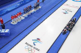 (XHTP)(BEIJING2022)CHINA-BEIJING-OLYMPIC WINTER GAMES-CURLING-WOMEN'S GOLD MEDAL GAME-JPN VS GBR(CN)